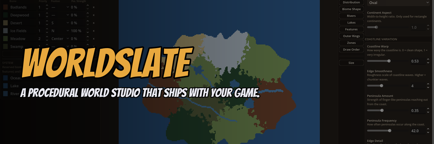 WorldSlate hero banner — 1500×500